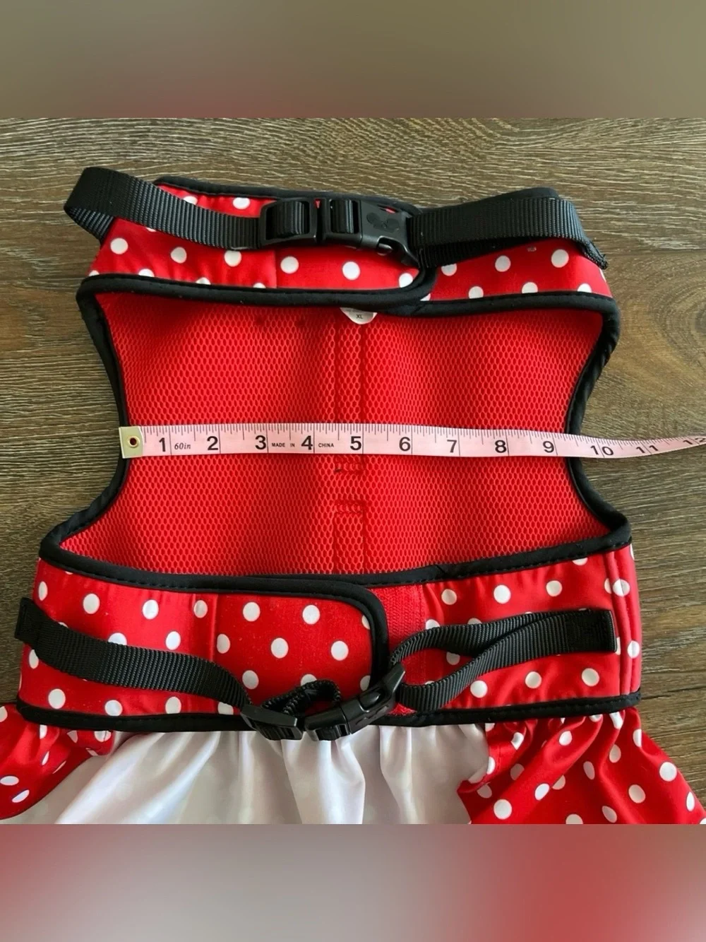 Disney Tails Minnie Mouse Costume Harness Size XL